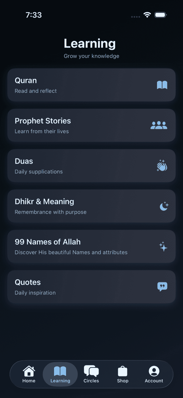 Learning hub